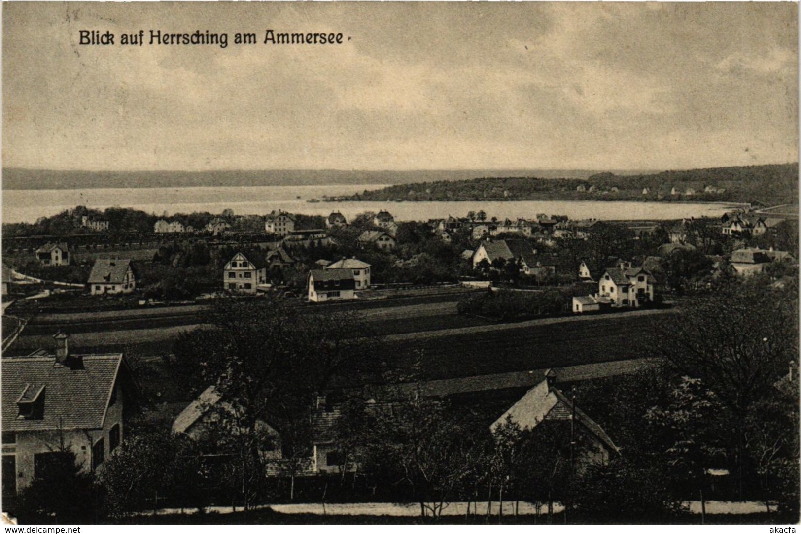 CPA AK Herrsching Am Ammersee - Blick Auf Herrscing GERMANY (962595) - Herrsching