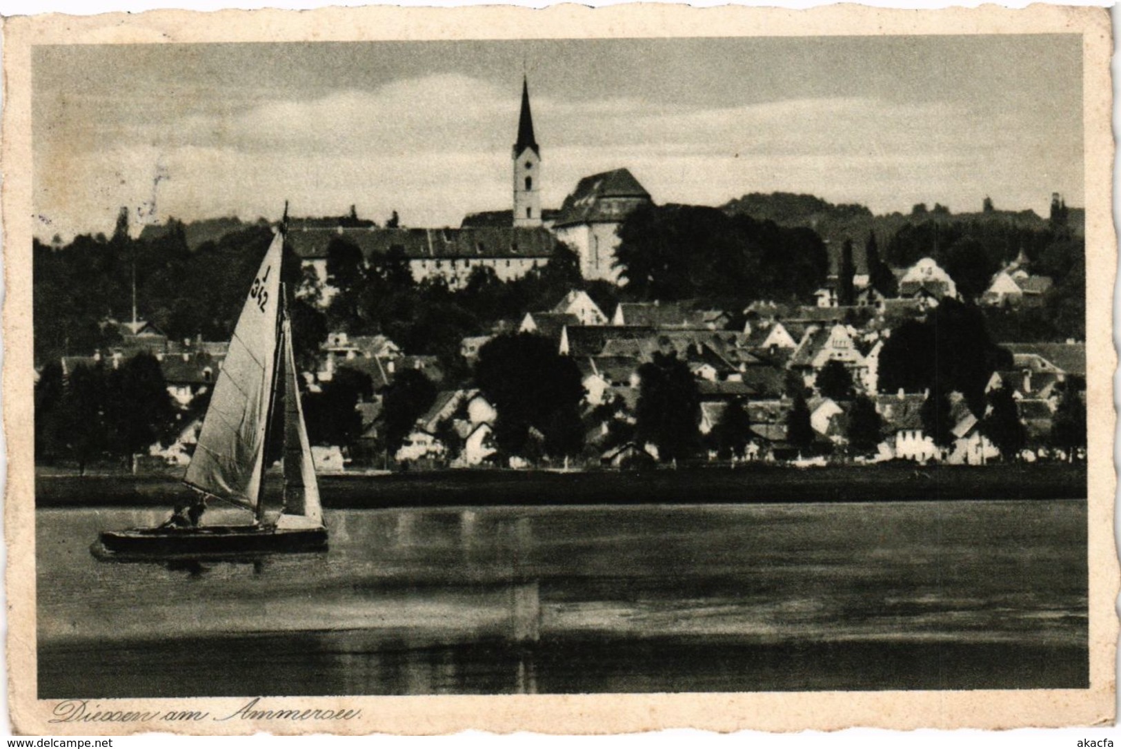 CPA AK Diessen Am Ammersee - Ansicht - View GERMANY (962621) - Diessen