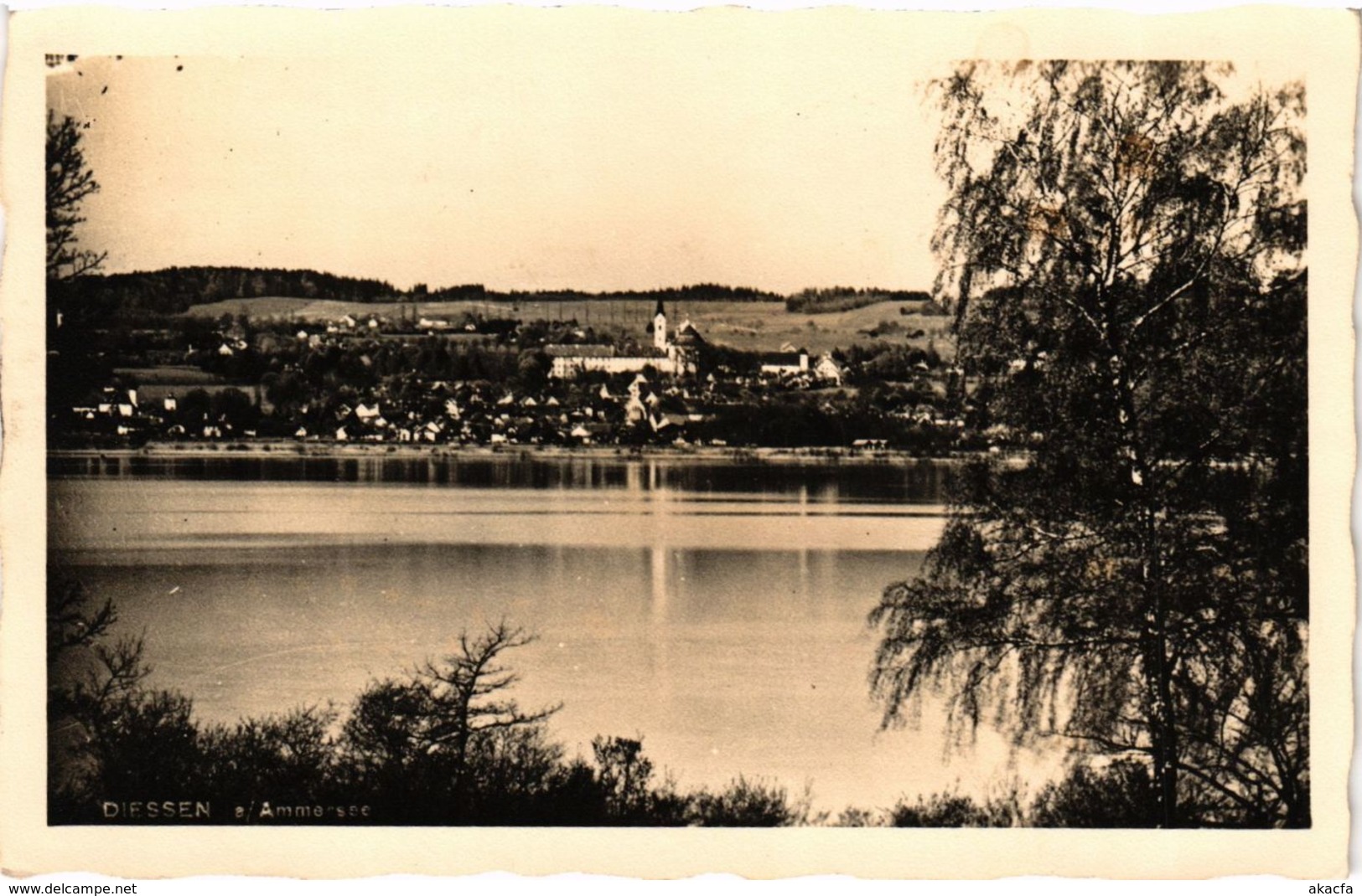 CPA AK Diessen Am Ammersee - Panorama GERMANY (962634) - Diessen