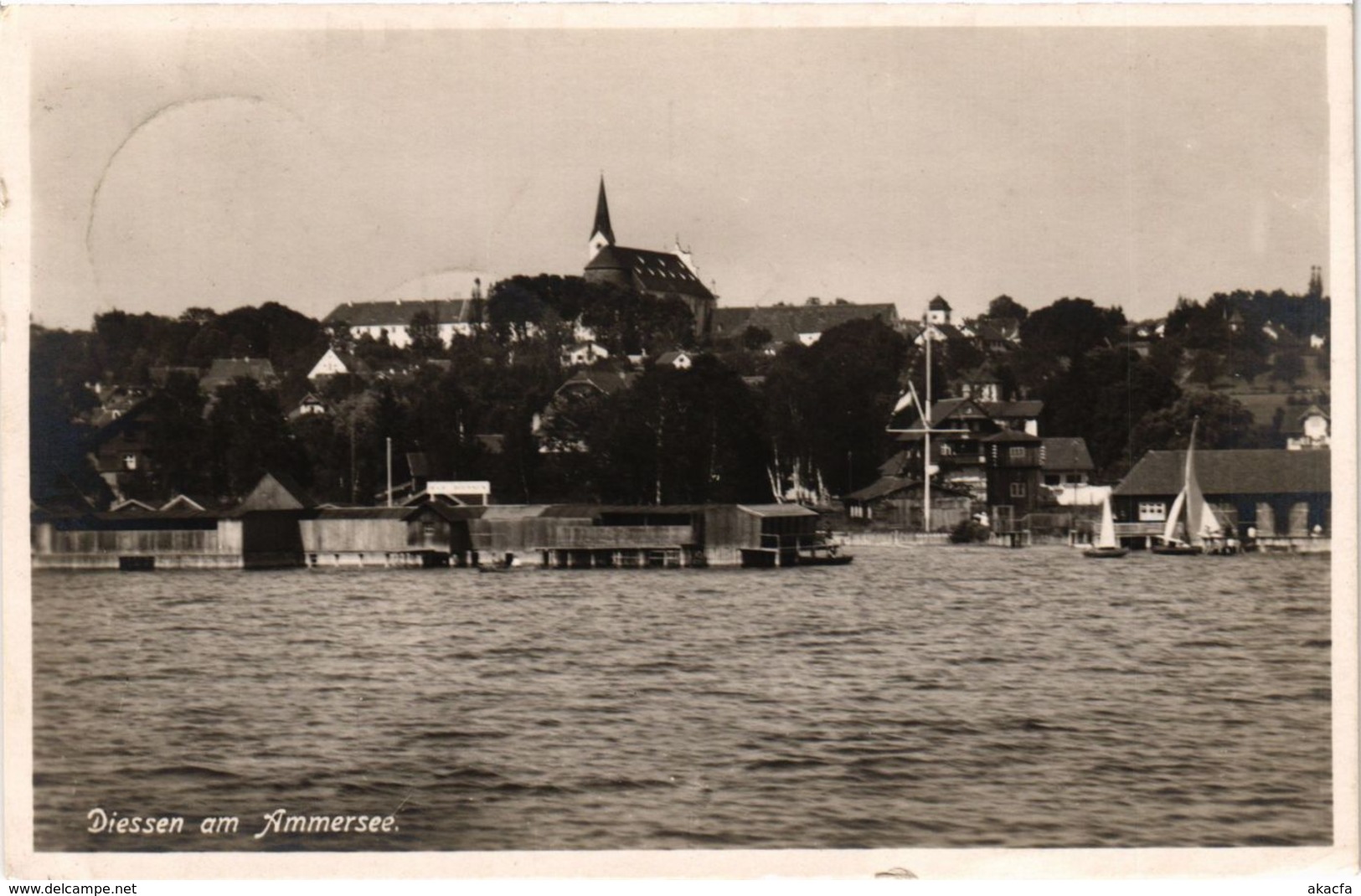 CPA AK Diessen Am Ammersee - Ansicht - View GERMANY (962638) - Diessen