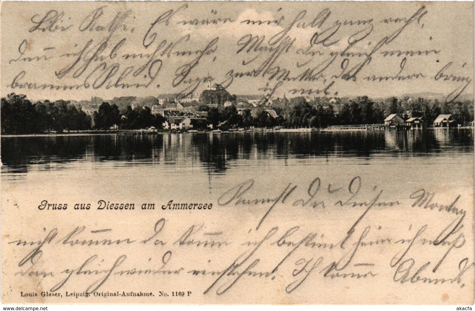 CPA AK Diessen Am Ammersee - Ansicht - View GERMANY (962643) - Diessen