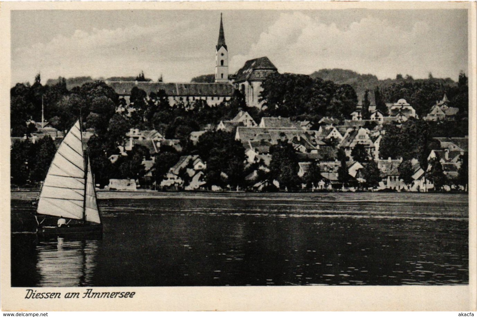 CPA AK Diessen Am Ammersee - Ansicht - View GERMANY (962650) - Diessen