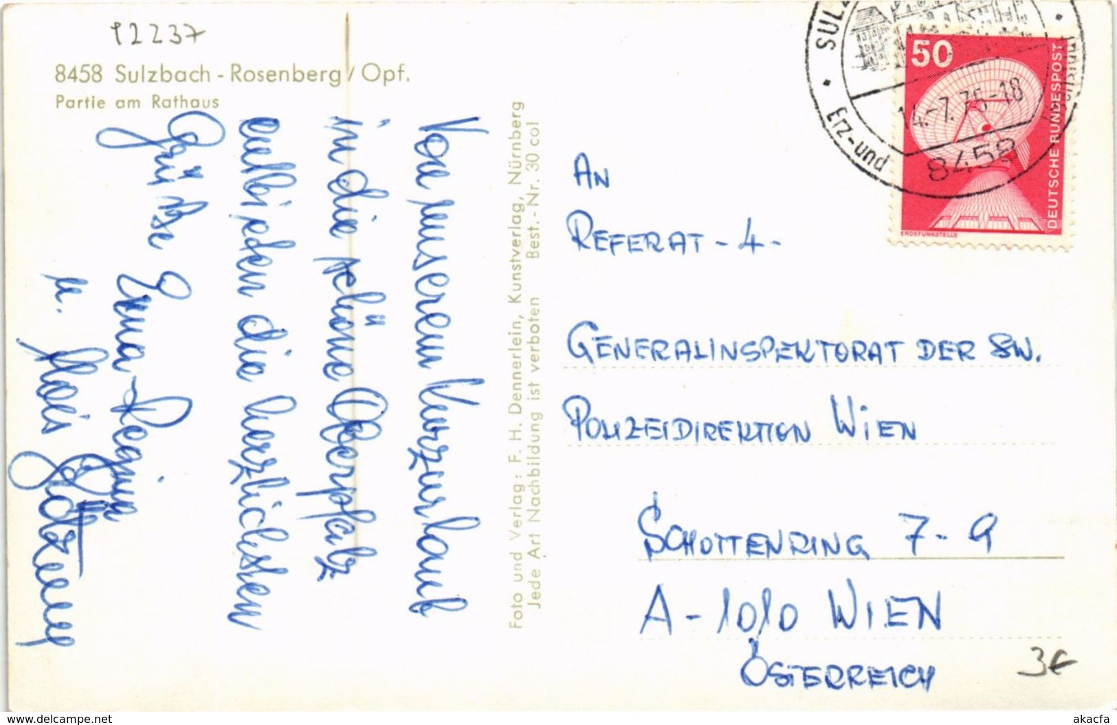 CPA AK Sulzbach-Rosenberg - Partie Am Rathaus GERMANY (962707) - Sulzbach-Rosenberg