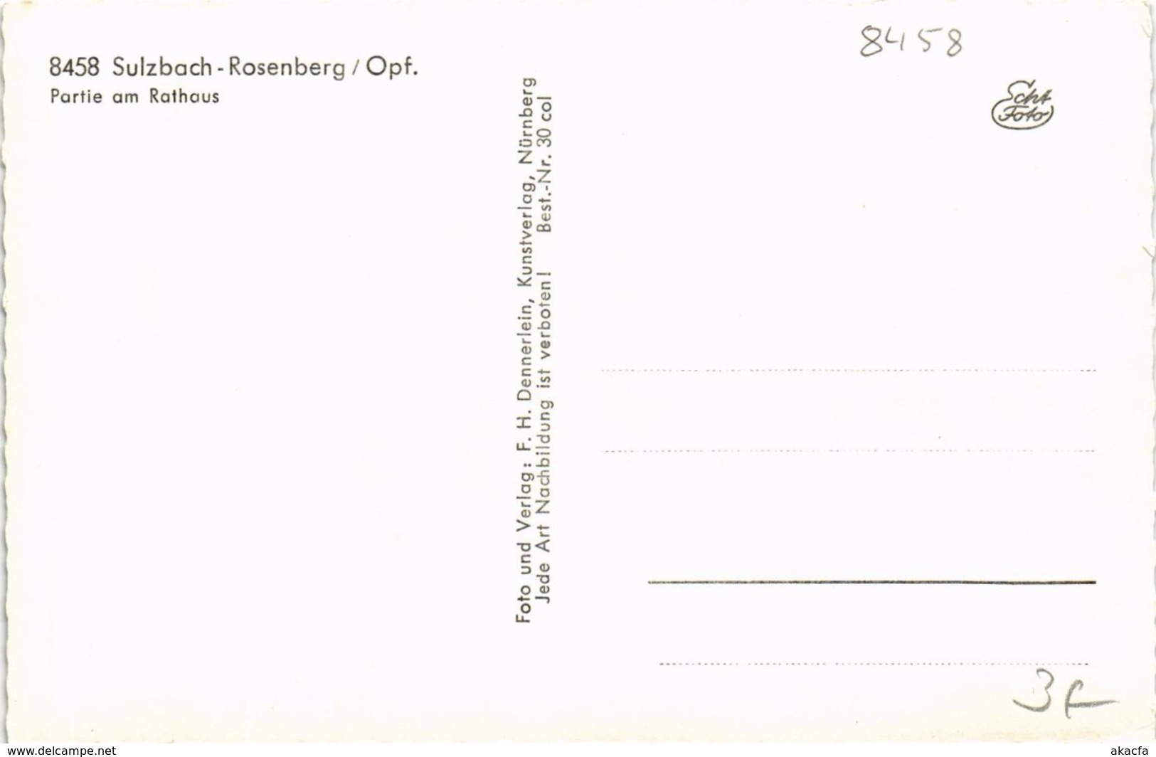 CPA AK Sulzbach-Rosenberg - Partie Am Rathaus GERMANY (962709) - Sulzbach-Rosenberg