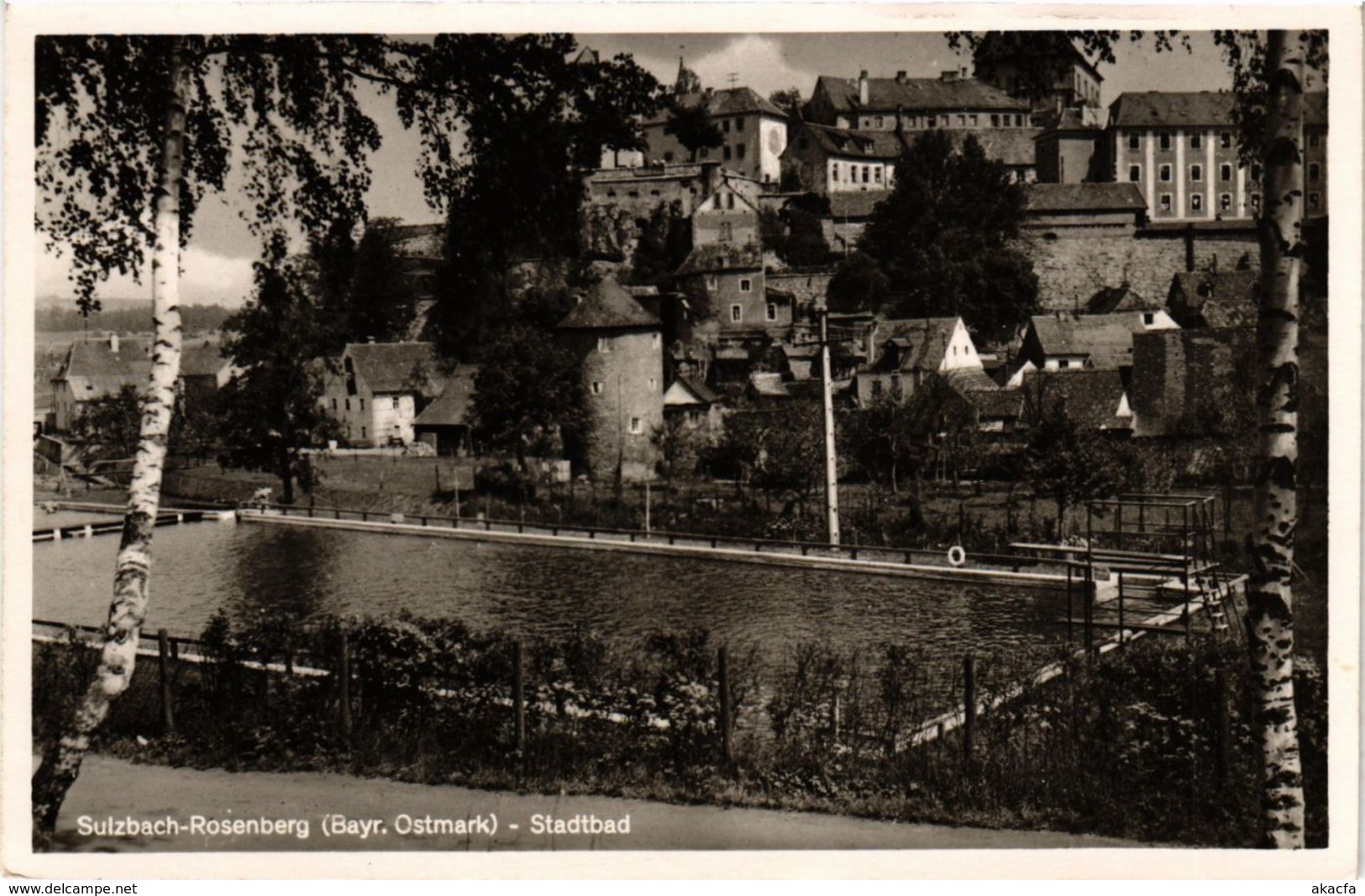 CPA AK Sulzbach-Rosenberg - Stadtbad GERMANY (962716) - Sulzbach-Rosenberg