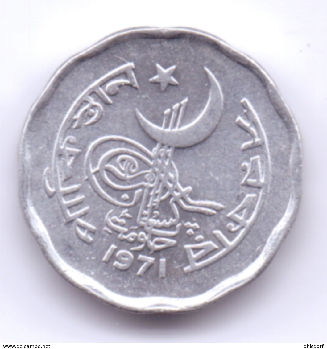 PAKISTAN 1971: 2 Paisa, KM 29 - Pakistán