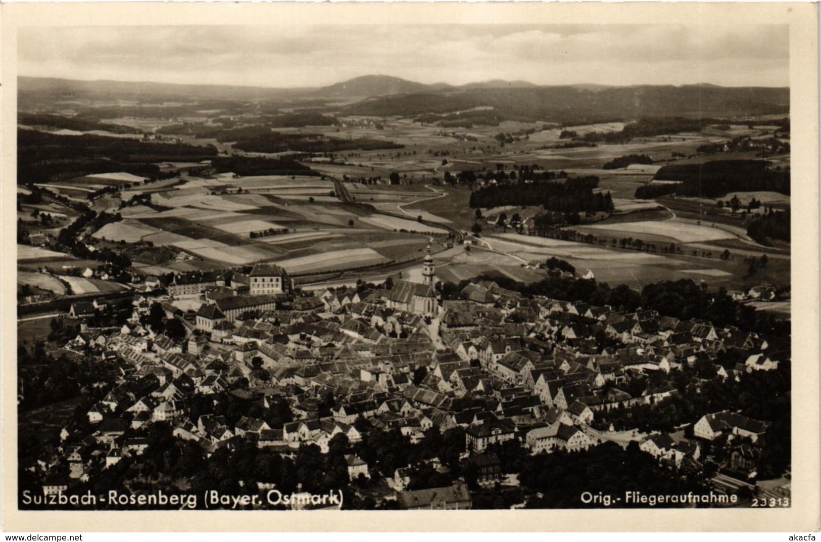 CPA AK Sulzbach-Rosenberg - Original-Fliegeraufnahme GERMANY (962728) - Sulzbach-Rosenberg