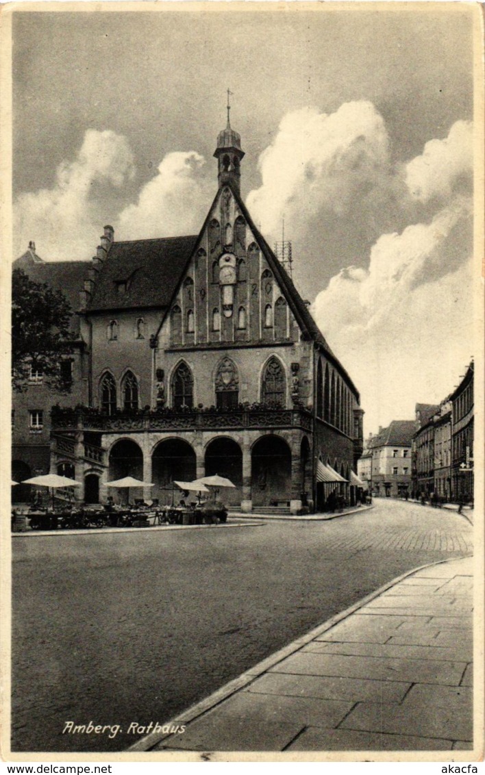 CPA AK Amberg - Rathaus GERMANY (962784) - Amberg