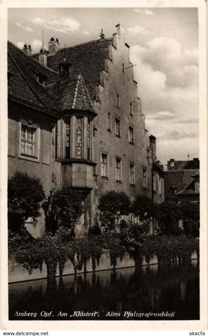 CPA AK Amberg - Am Klosterl. - Altes Pfalzgrafenschloss GERMANY (962786) - Amberg