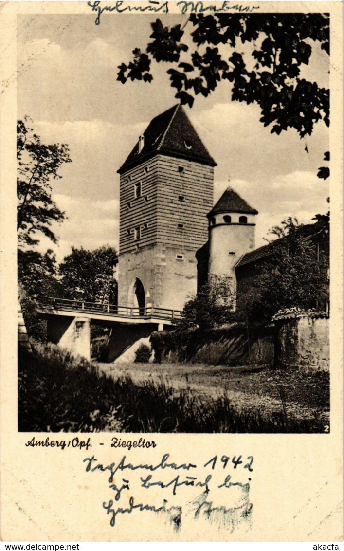 CPA AK Amberg - Ziegeltor GERMANY (962801) - Amberg