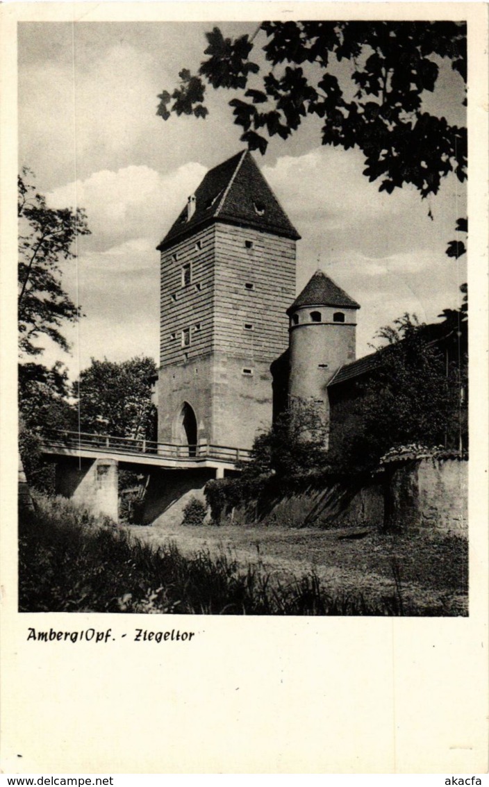 CPA AK Amberg - Ziegeltor GERMANY (962807) - Amberg