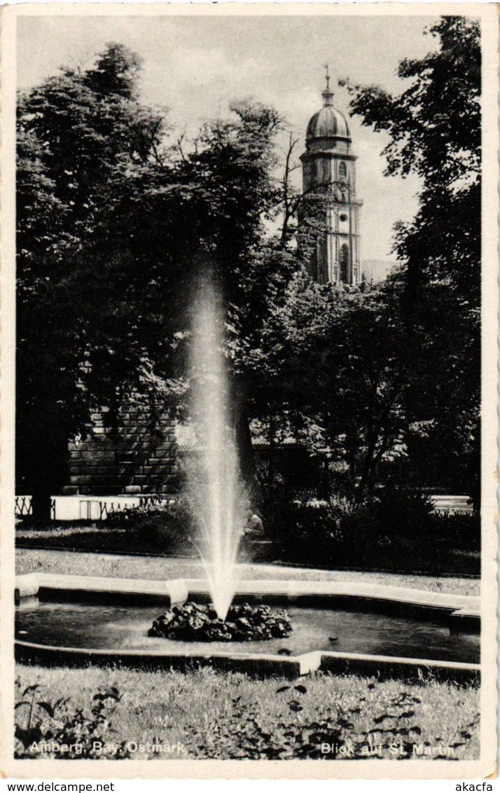 CPA AK Amberg - Blick Auf St. Martin GERMANY (962816) - Amberg