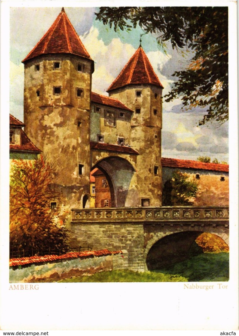 CPA AK Amberg - Nabburger Tor GERMANY (962827) - Amberg