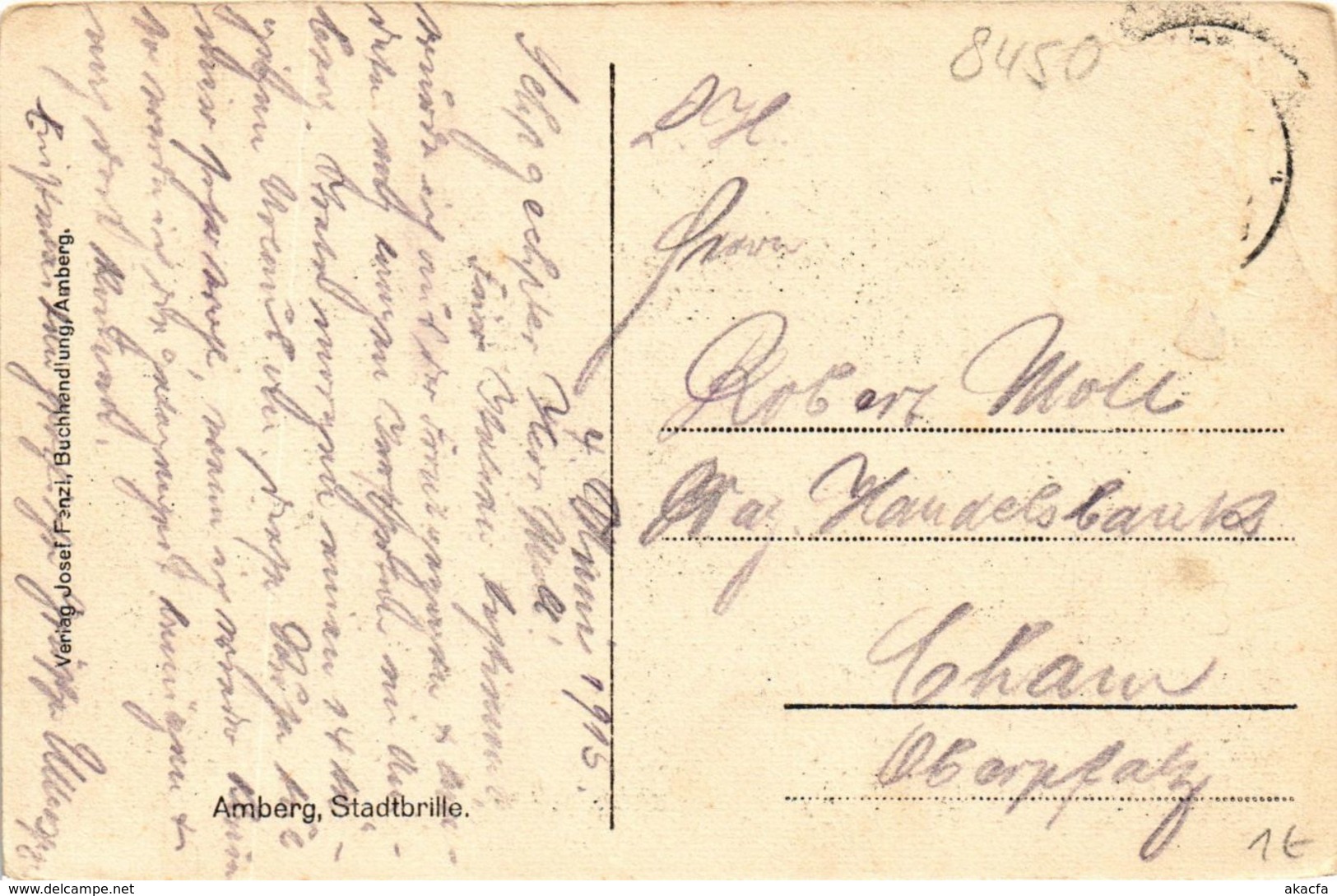 CPA AK Amberg - Stadtbrille GERMANY (962907) - Amberg