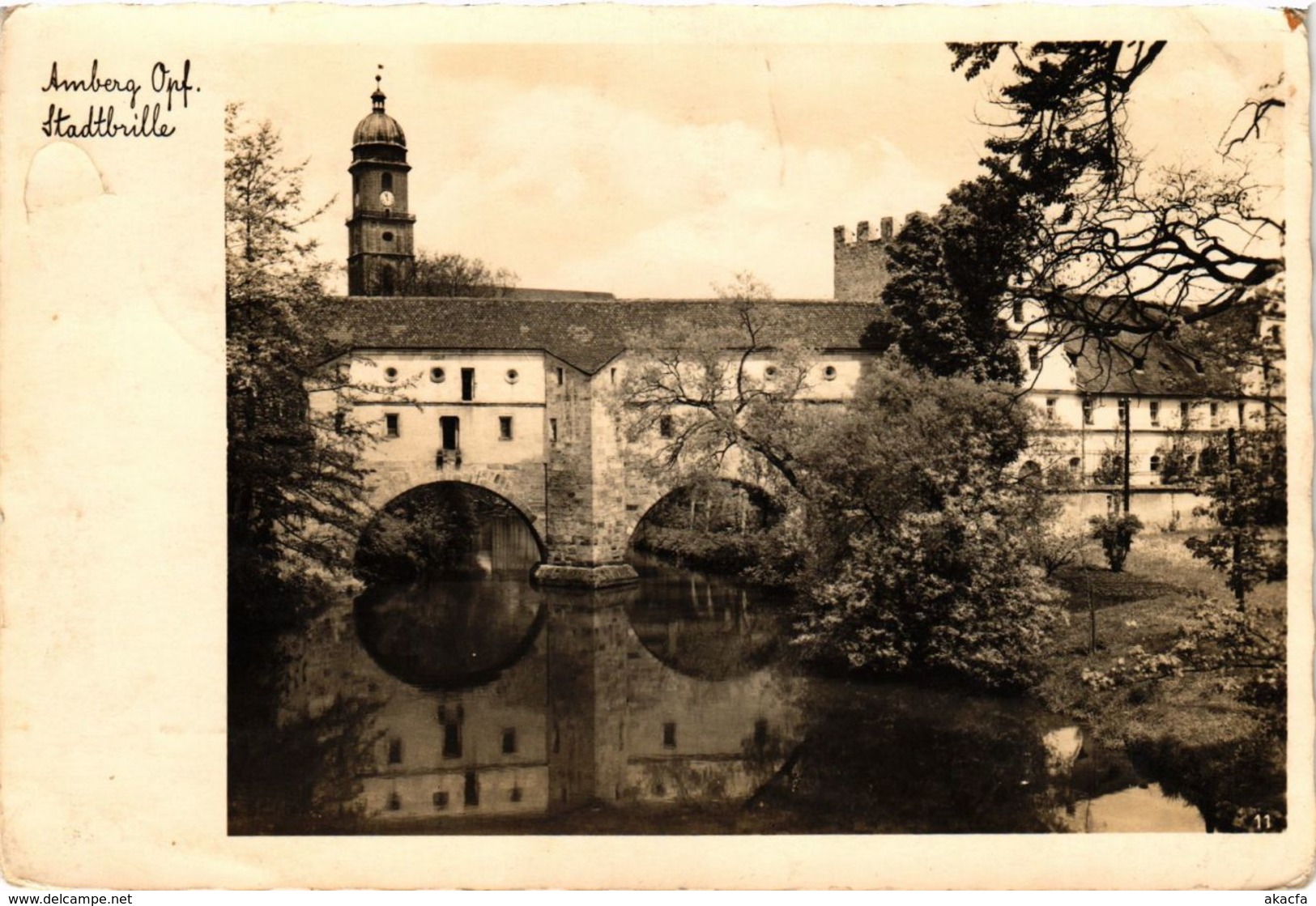 CPA AK Amberg - Stadtbrille GERMANY (962908) - Amberg