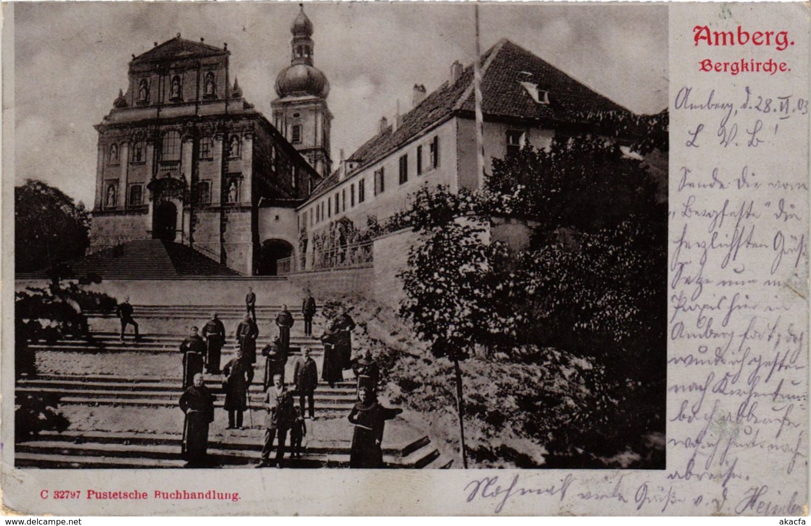 CPA AK Amberg - Bergkirche GERMANY (962916) - Amberg