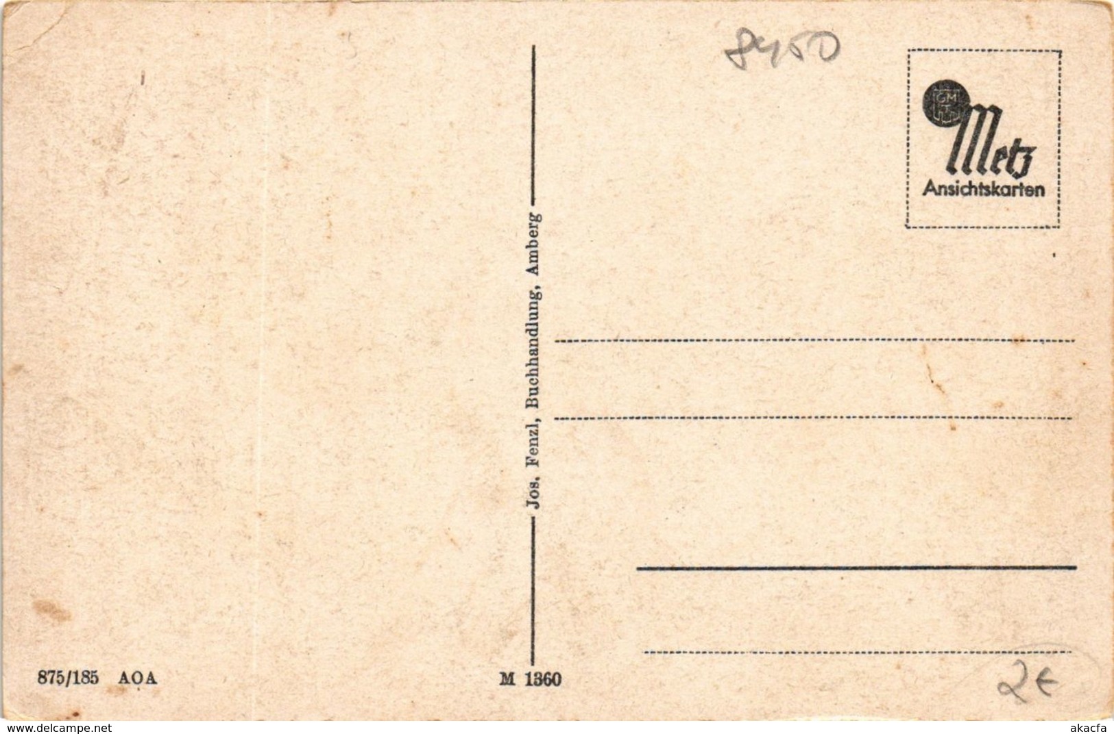 CPA AK Amberg - Mariahilfberg GERMANY (962924) - Amberg