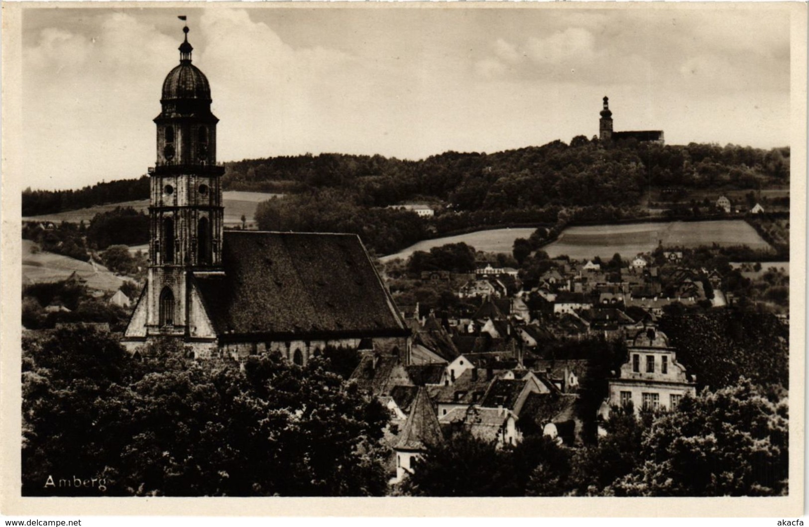 CPA AK Amberg - Teilansicht GERMANY (962925) - Amberg