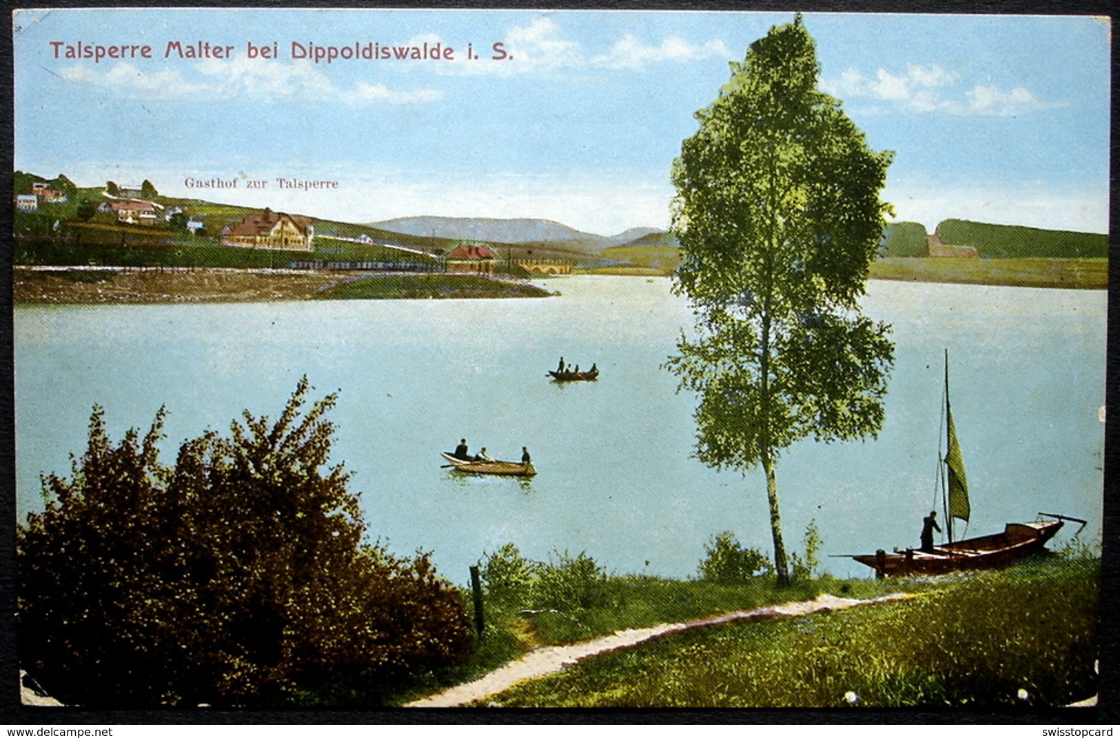 DIPPOLDISWALDE I.S. Talsperre Malter Gasthof Zur Talsperre - Dippoldiswalde