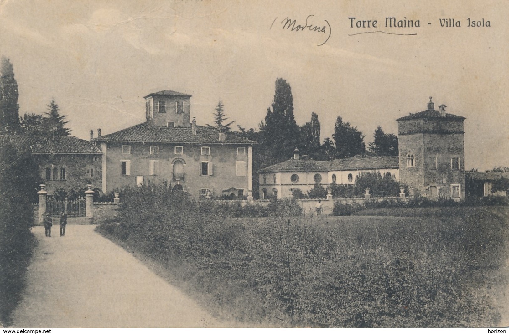 2a.823. TORRE MAINA - Villa Isola - Maranello - Modena - 1913 - Altri & Non Classificati