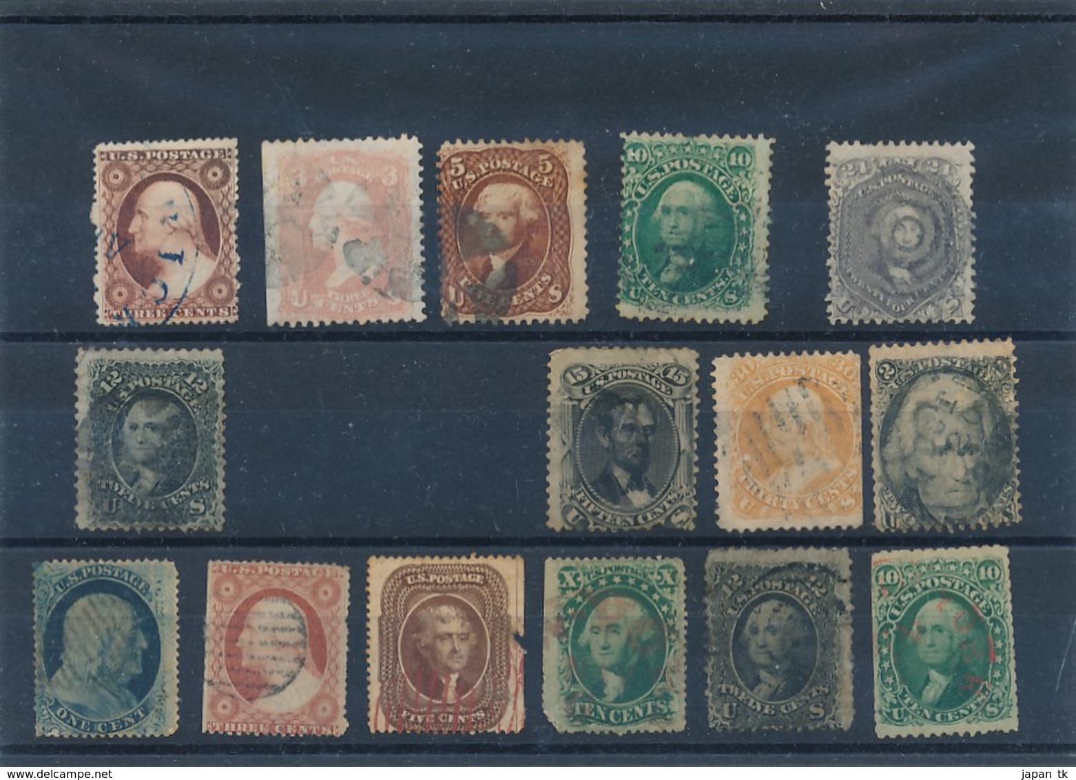 USA Briefmarken Ab 1851-1857 Siehe Scan - Used Stamps