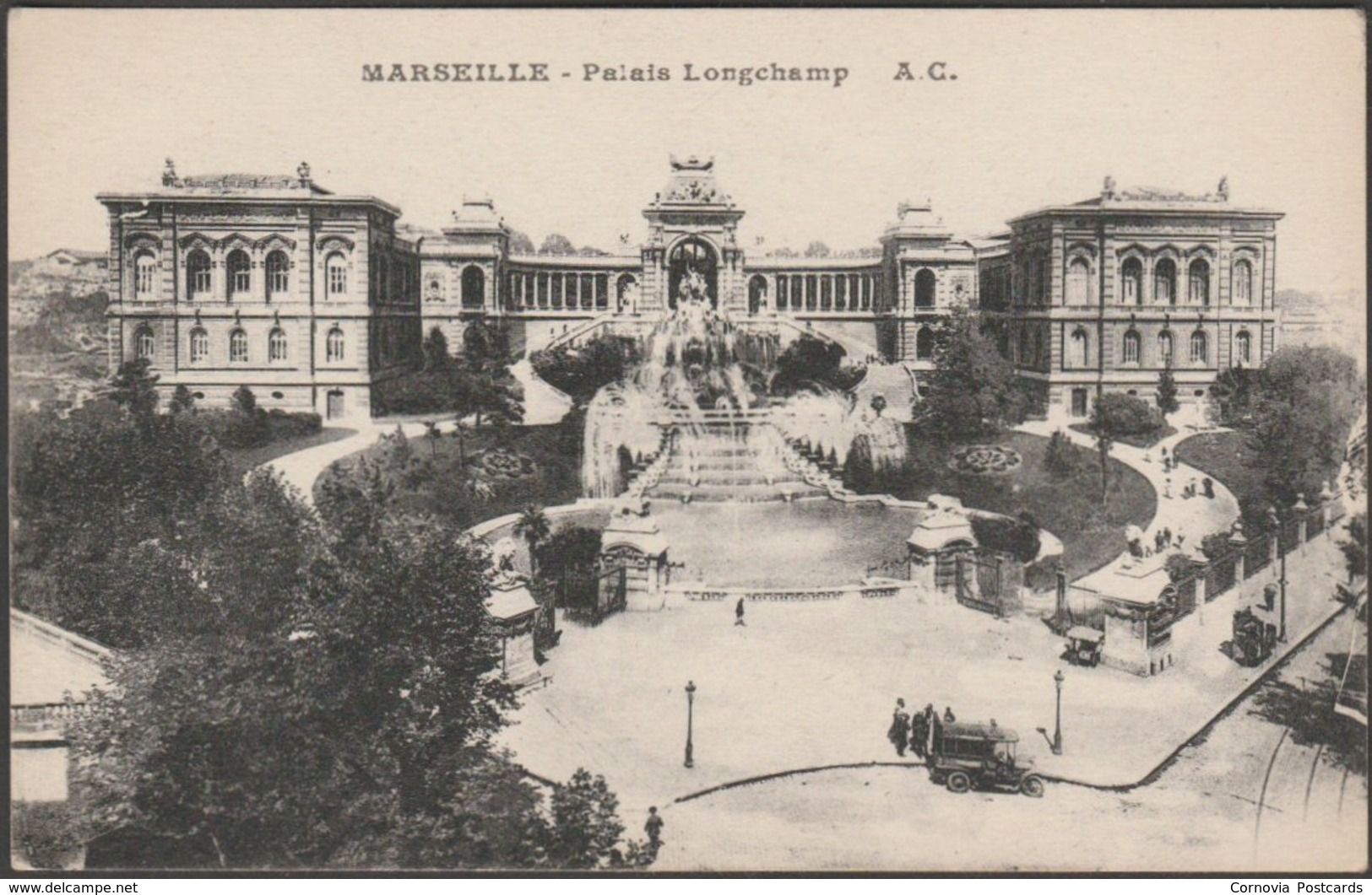 Palais Longchamp, Marseille, C.1910s - AC CPA - Musei