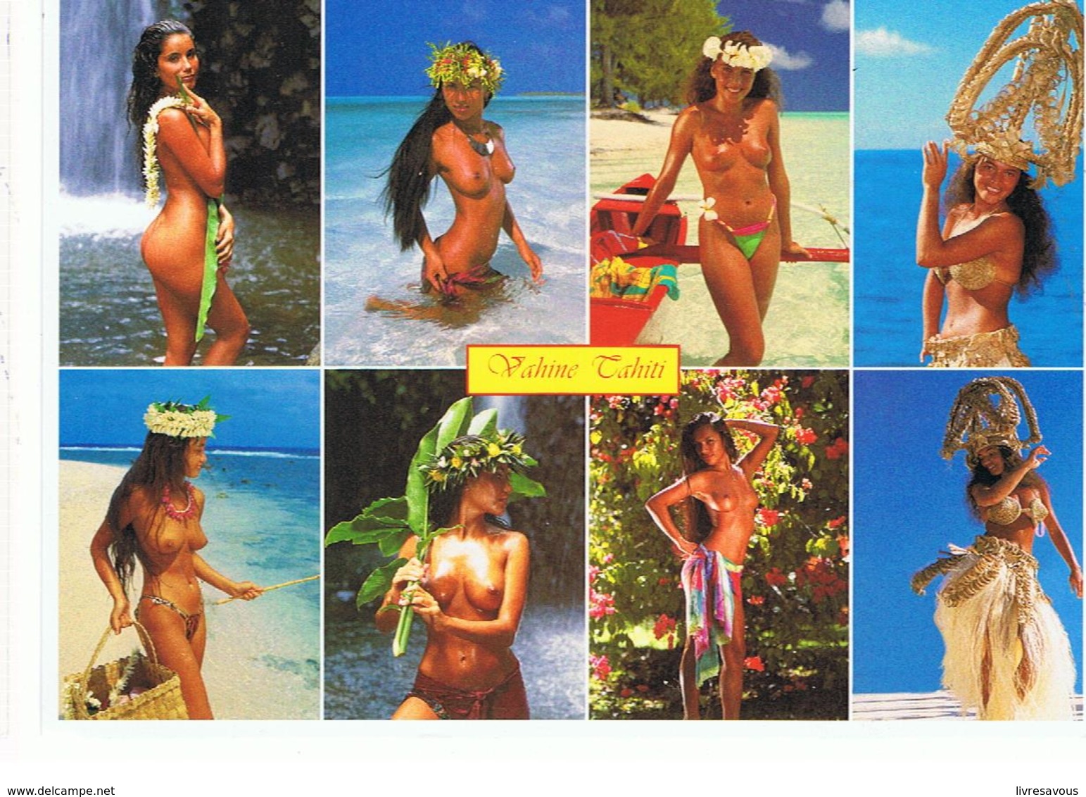 CPM Tahiti Jeunes Tahitiennes Seins Nus - Tahiti