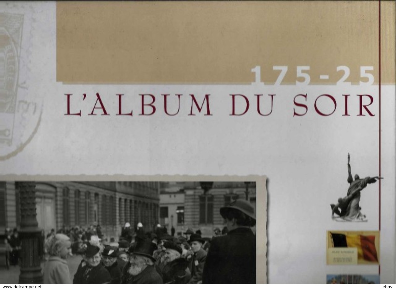 (BRUXELLES) « 175 - 25 – L’album Du Soir » LAUSBERG, S. (2005) - Sets And Collections