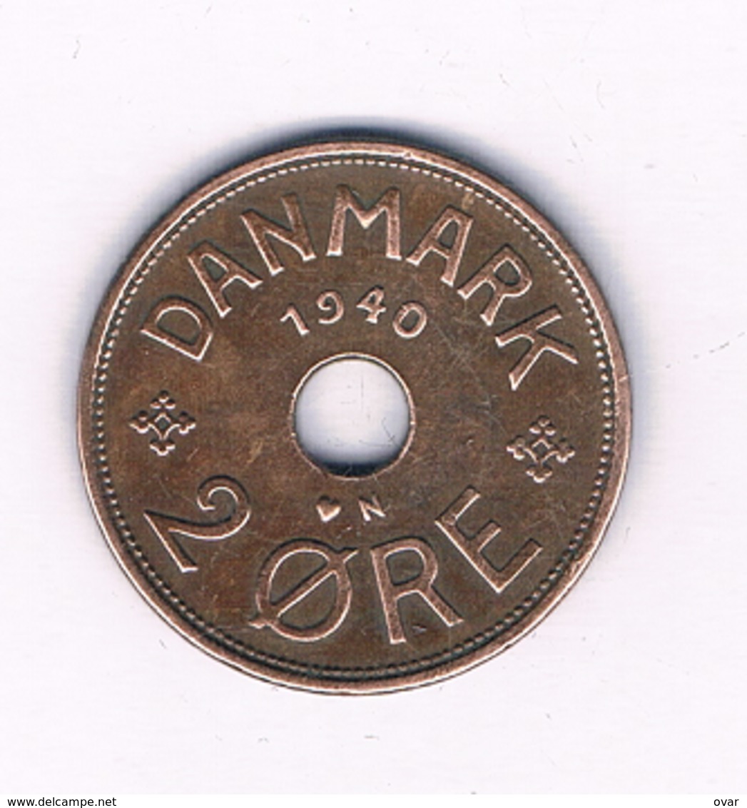 2 ORE  1940 DENEMARKEN /1550// - Danemark