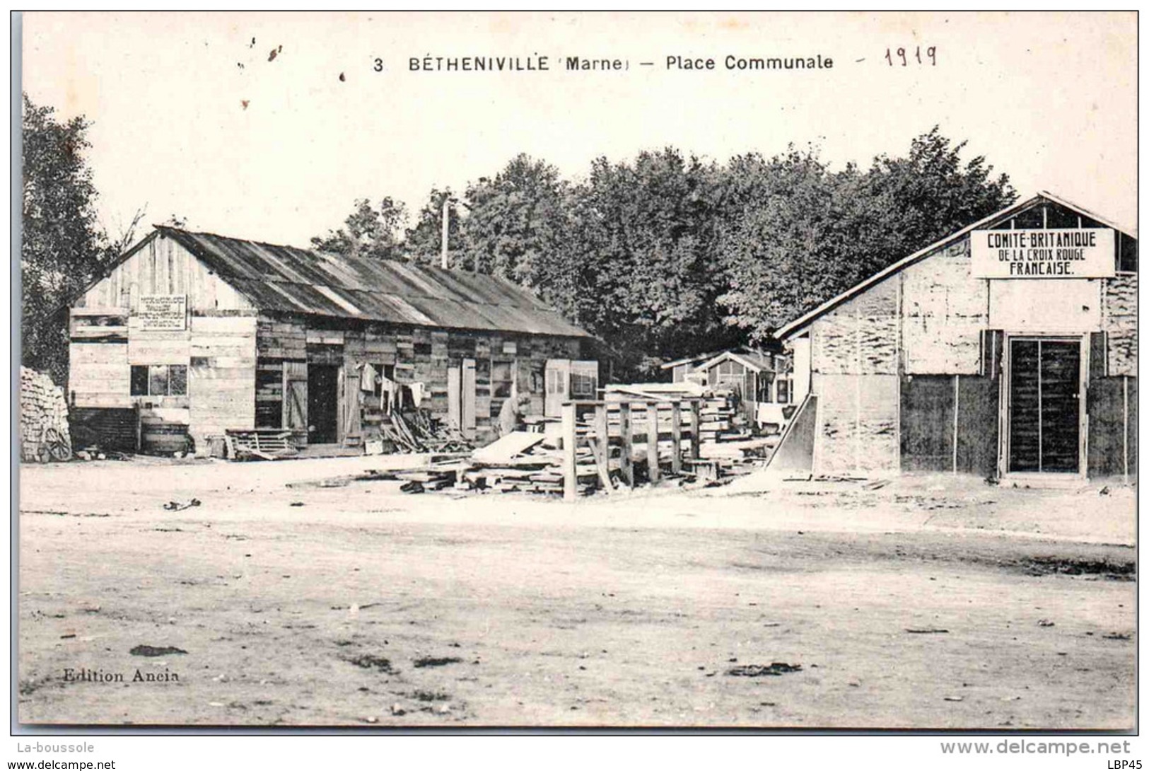 51 BETHENIVILLE - Place Communale - Autres & Non Classés