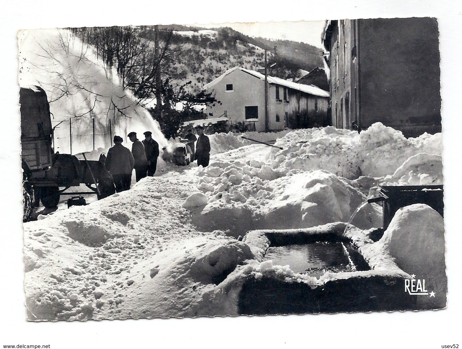 CPSM Prades - Opération Chasse-neige - Autres & Non Classés