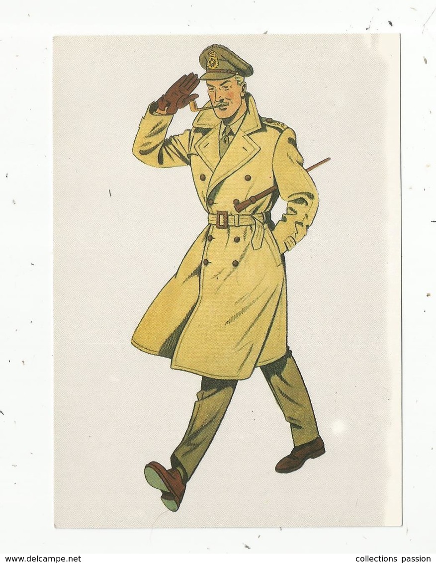 Cp , Bandes Dessinées , CAPITAINE  FRANCIS PERCY BLAKE, E.P. Jacobs , Ed. J.P. Hubert - Bandes Dessinées