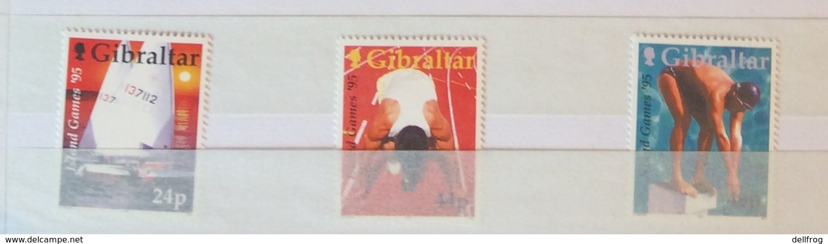 Gibraltar 1995 Island Games Set MNH - Gibraltar