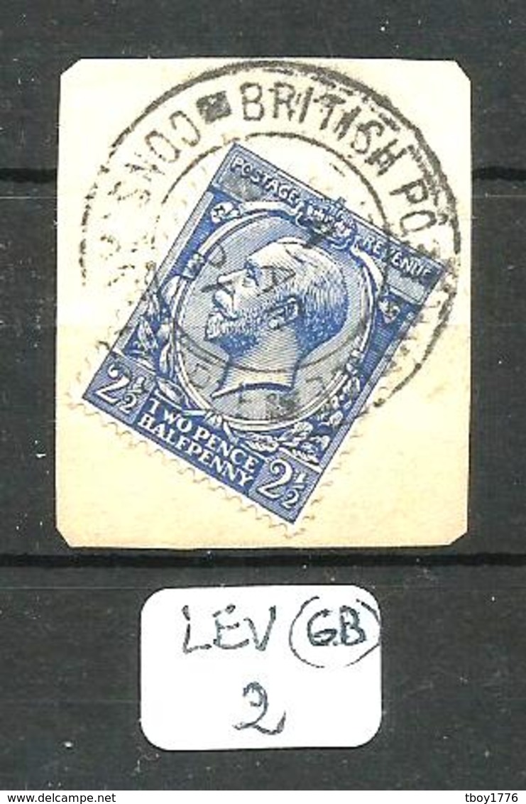 LEV (GB) Britisch Post Office Constantinople - Britisch-Levant