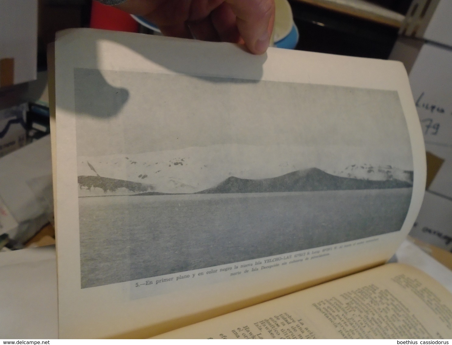 INFORME SOBRE LA ERUPCION DE ISLA DECEPCION OCURRIDA EN DICIEMBRE DE 1967 ILE DECEPTION SHETLAND EDUARDO VALENZUELA - Culture