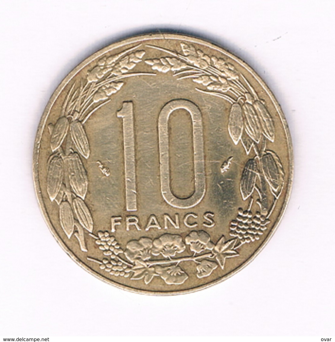 10 FRANCS 1985 CENTRALNE AFRICA /1579/ - Andere - Afrika