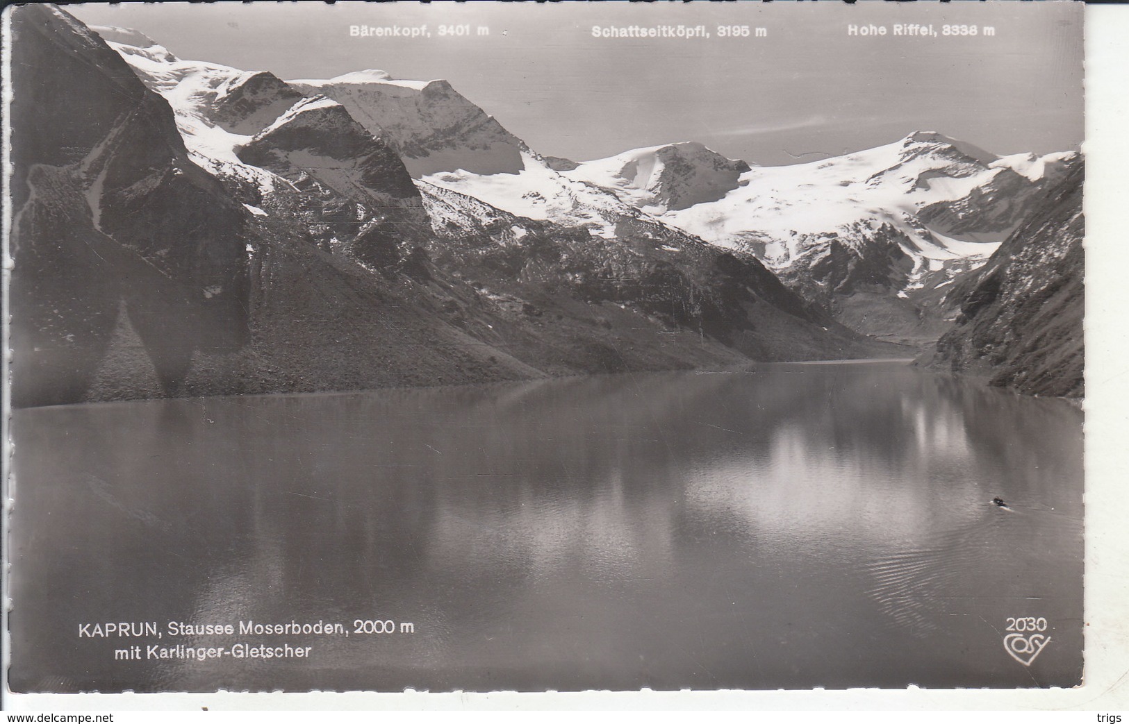 Kaprun - Stausee Moserboden Mit Karlinger Gletscher - Kaprun