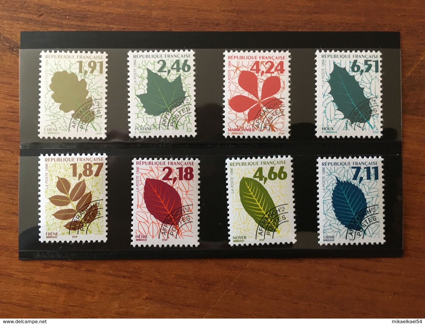 Timbres Préoblitérés Y&T 232 à 239 - 1994 Et 1996 - Neuf ** - 1964-1988