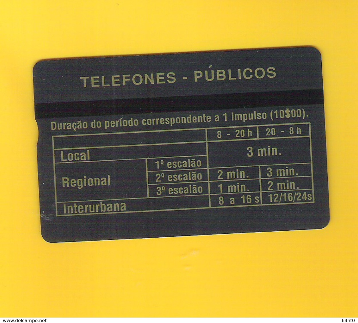 PHONECARD - PORTUGAL "CREDIFONE AZUL/PERIODO" 50U - 008A - LP11 - NOT USED - Portugal