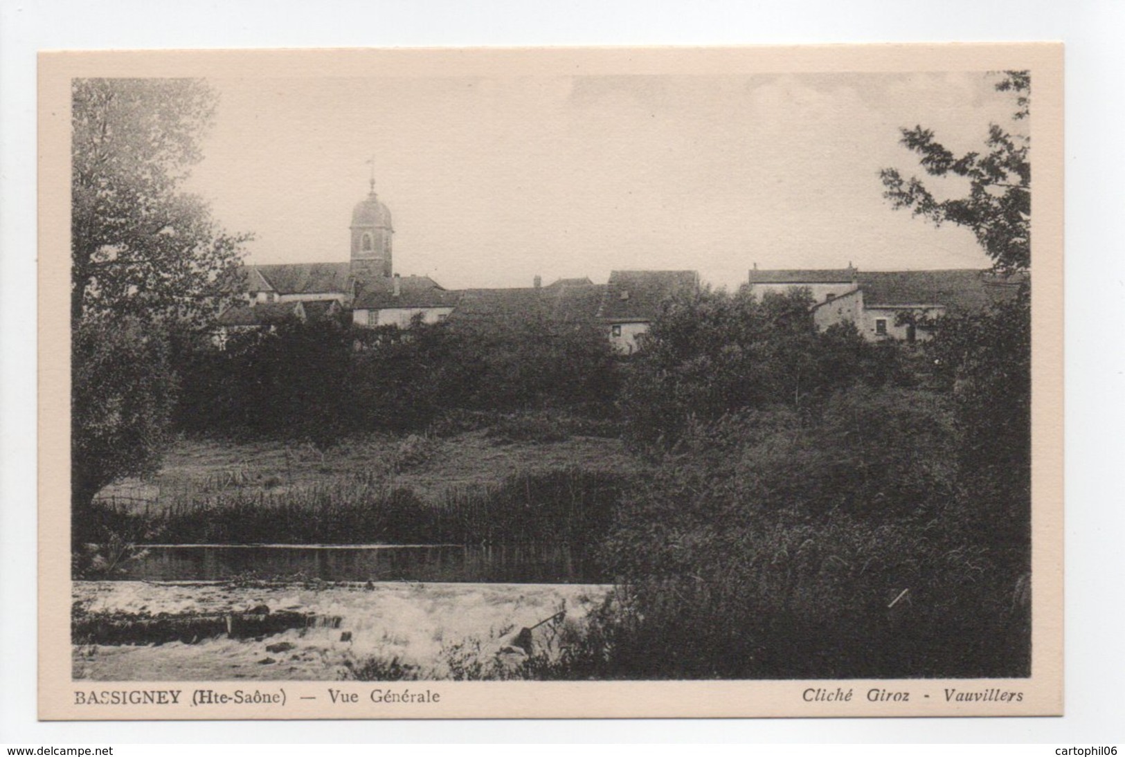 - CPA BASSIGNEY (70) - Vue Générale - Cliché Giroz - Vauvillers - - Autres & Non Classés