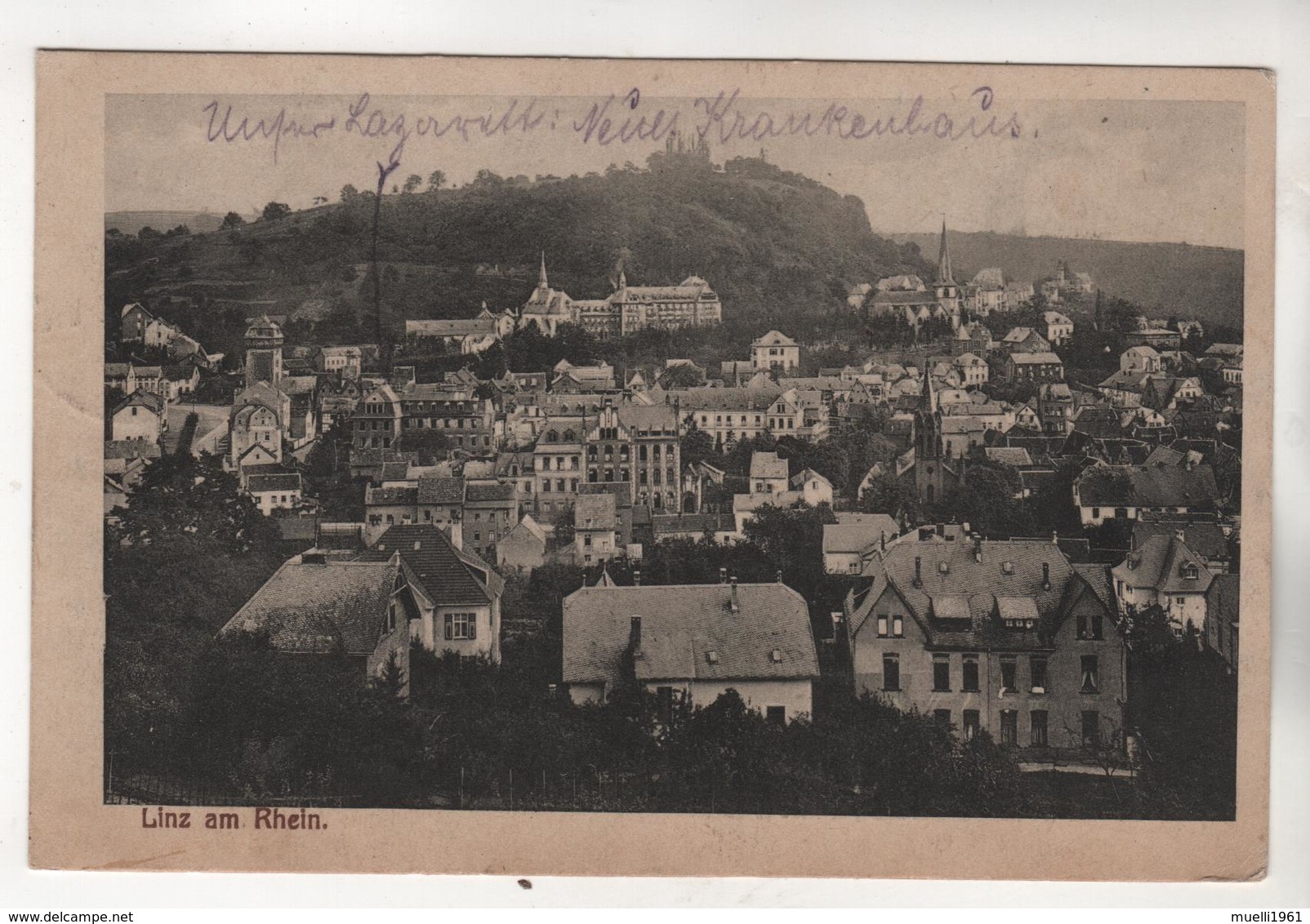 6652, Weltkrieg 1914-18, Feldpost, Linz Am Rhein Ist Eine Stadt Im Landkreis Neuwied - Linz A. Rhein