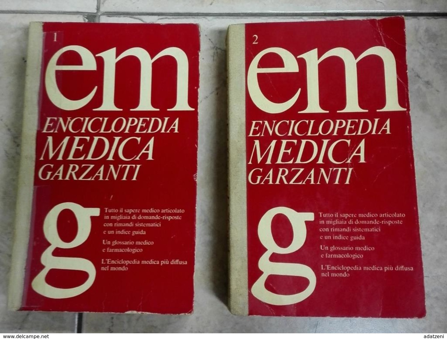 Enciclopedia Medica Garzanti 2 Volumi 2° Edizione Stampa 1976 - Médecine, Biologie, Chimie
