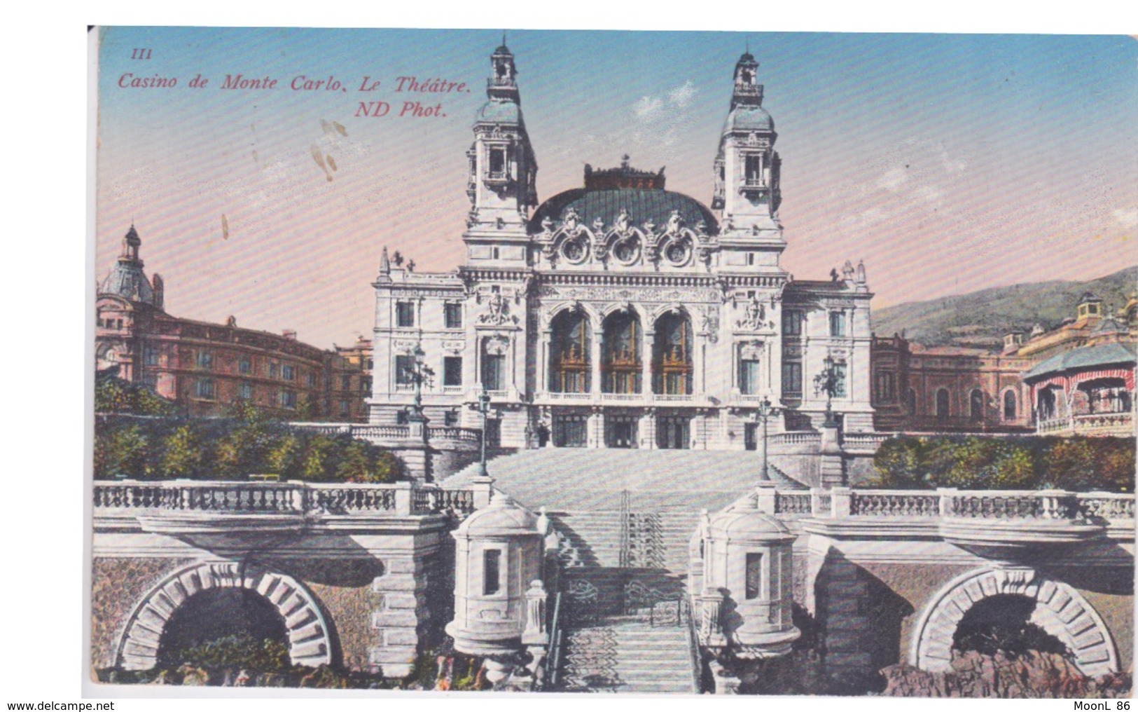 MONACO - MONTE-CARLO - LE THEATRE - Opéra & Théâtre