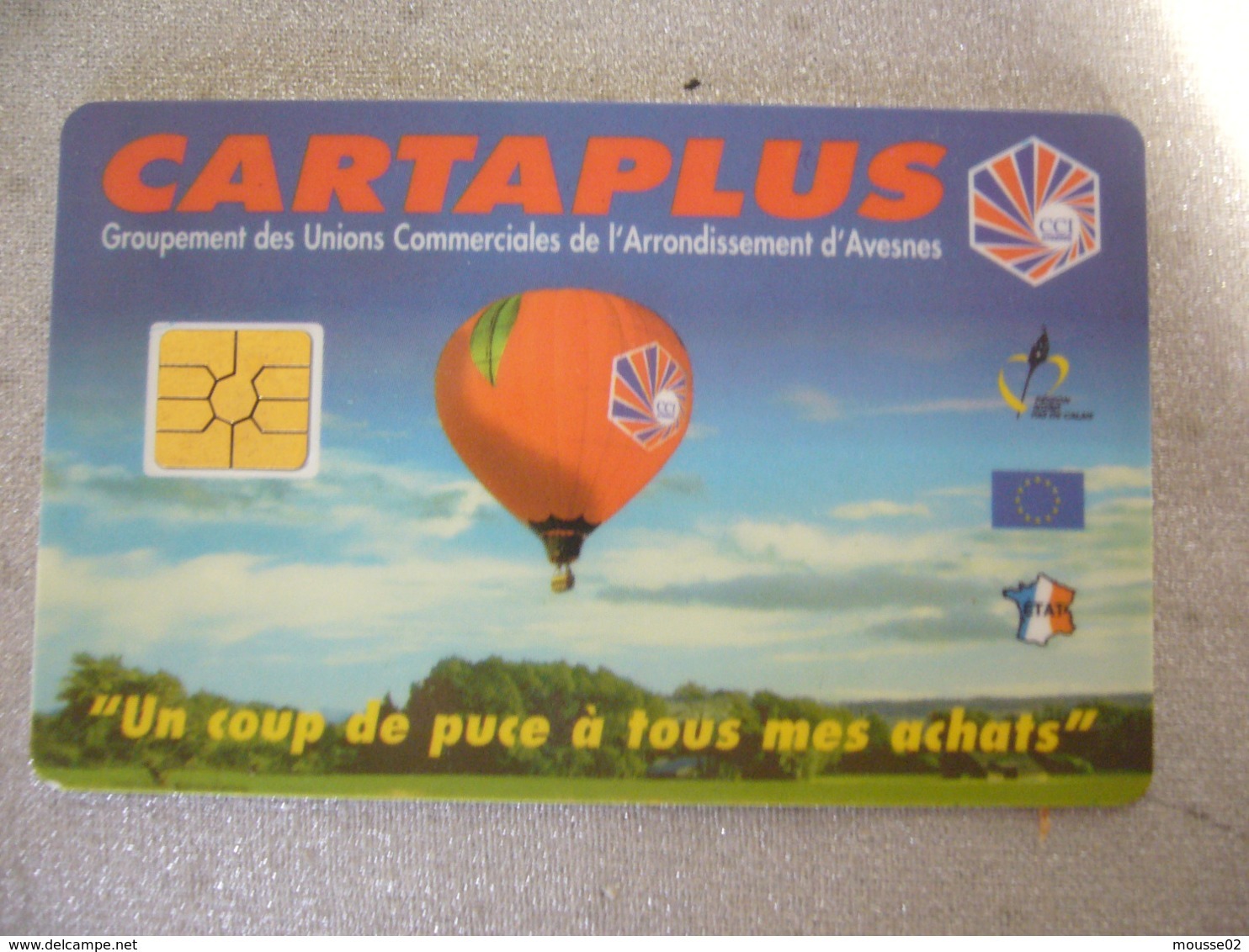 TELECARTE / CARTE A PUCE / CARTE DE STATIONNEMENT.. CARTAPLUS  FOURMIES 59 - Zonder Classificatie