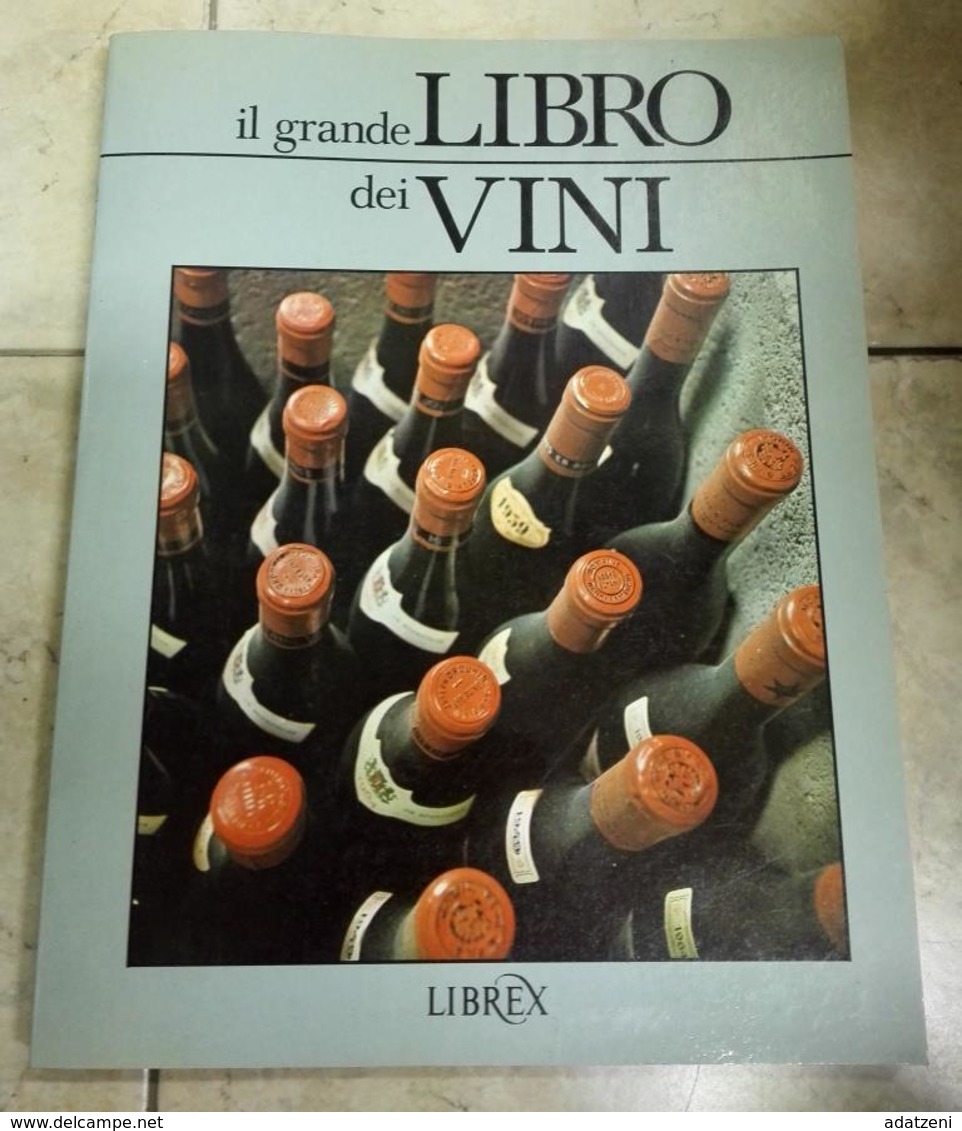 Il Grande Libro Dei Vini Editrice Librex  Ristampa 1985 - Casa Y Cocina