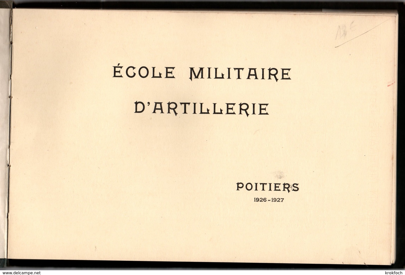 Ecole Militaire D'Artillerie - Poitiers 1926 - Superbe Album Illustré De 50 Photos - Cavalerie Chevaux Canons - French