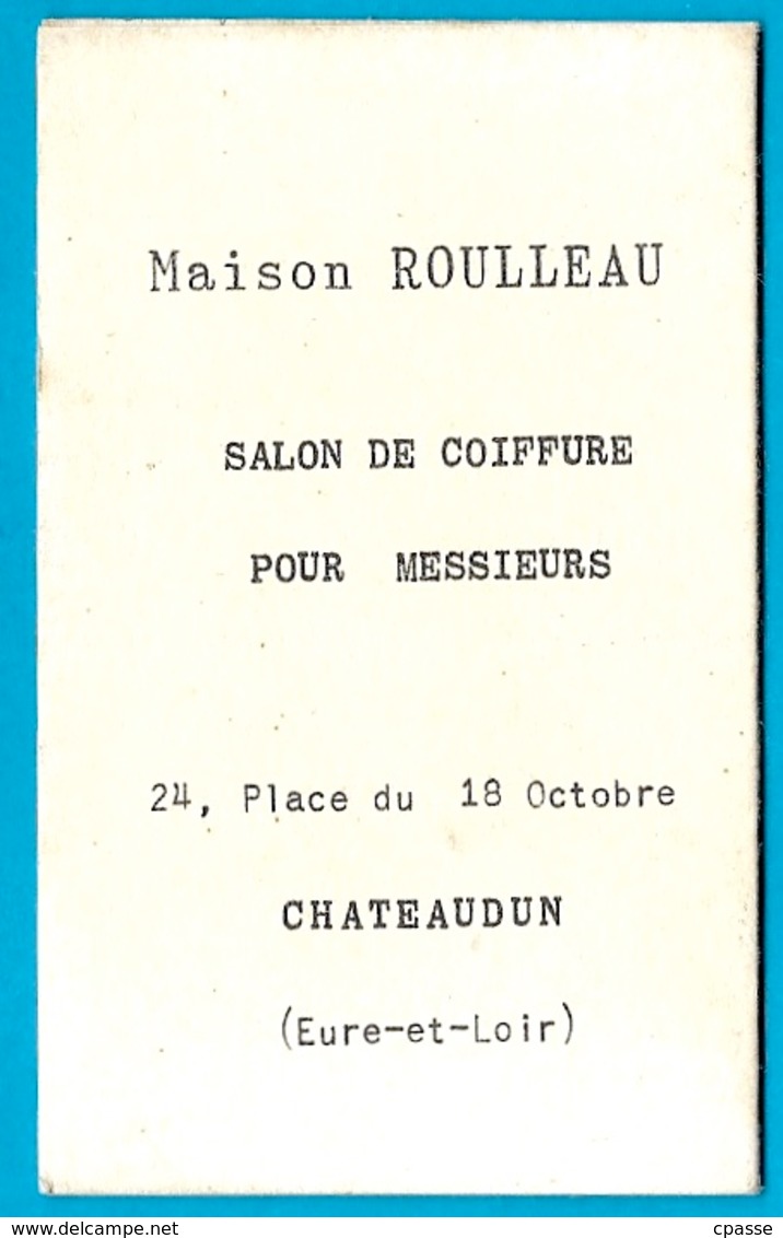 Calendrier Petit Format 1962 - Parfum "Espace" De CHERAMY Paris (offert Par) Maison Roulleau Coiffure 28 Chateaudun - Petit Format : 1961-70