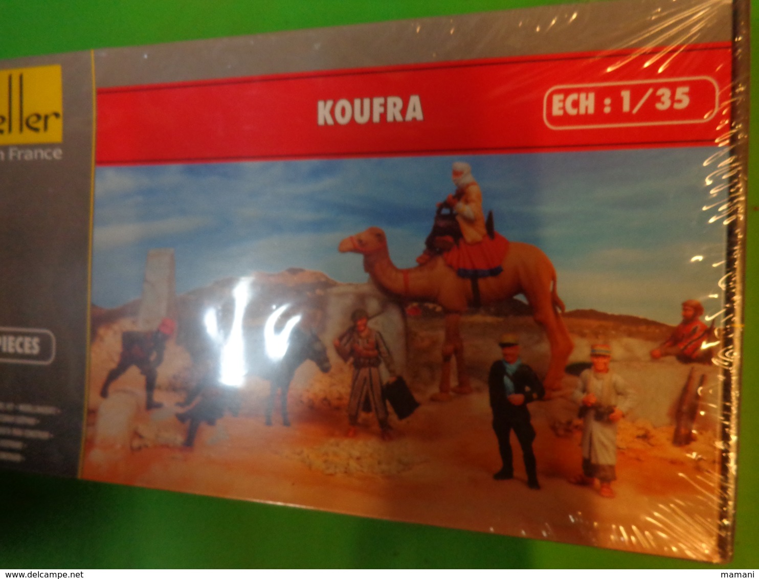 Maquette Heller Koufra 1/35 Boite Non Ouverte - Figurines