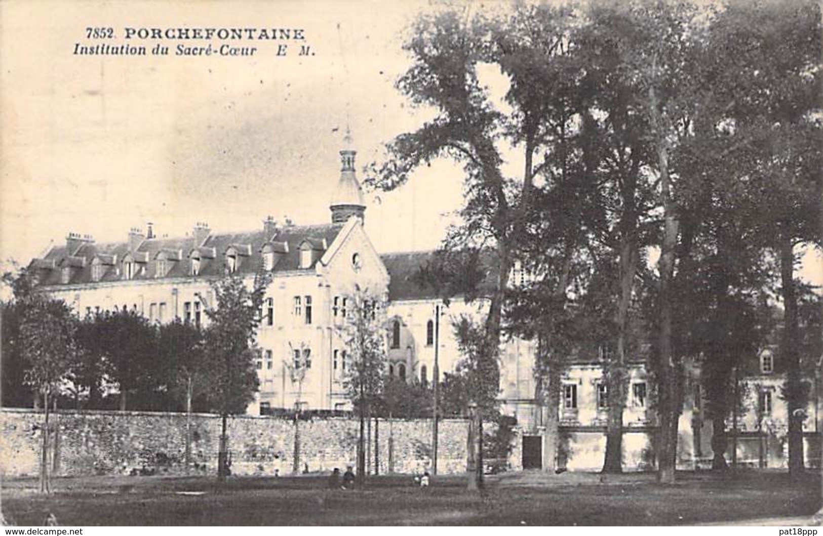 78 - PORCHEFONTAINE ( Quartier De VERSAILLES )  Institution Du Sacré Coeur - CPA - Yvelines - Versailles