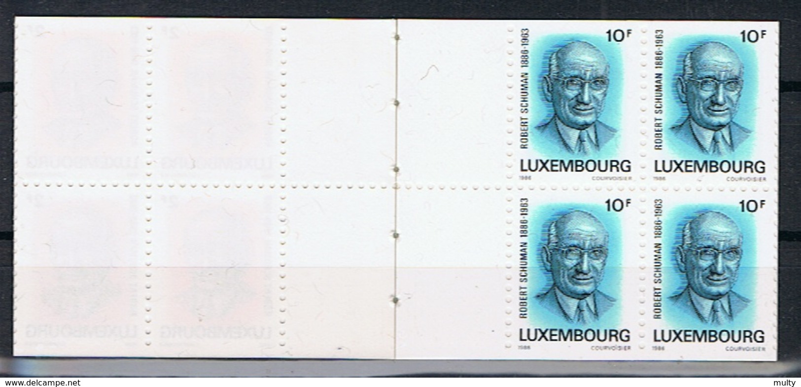 Luxemburg Y/T C1106 (**) - Carnets